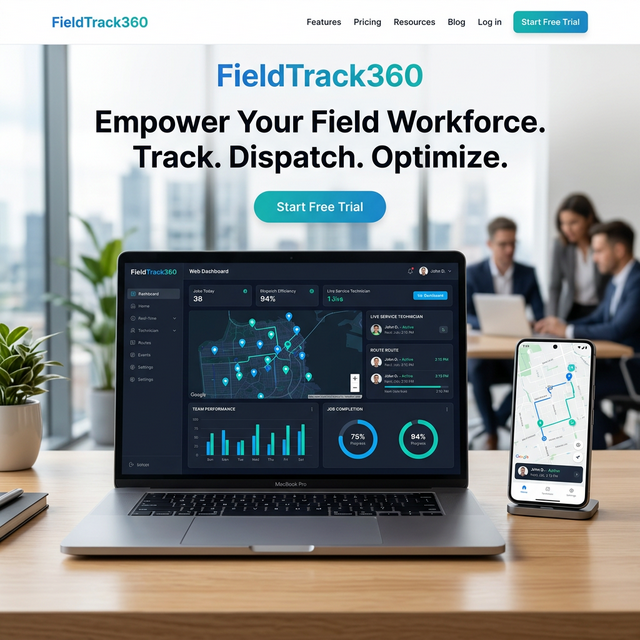 Track Your Field Team with Complete Visibility